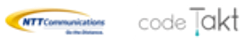 NTTコミュニケーションズ株式会社　株式会社コードタクトのロゴ