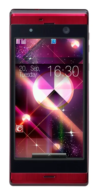 docomo PRIME series F-09C　RED
