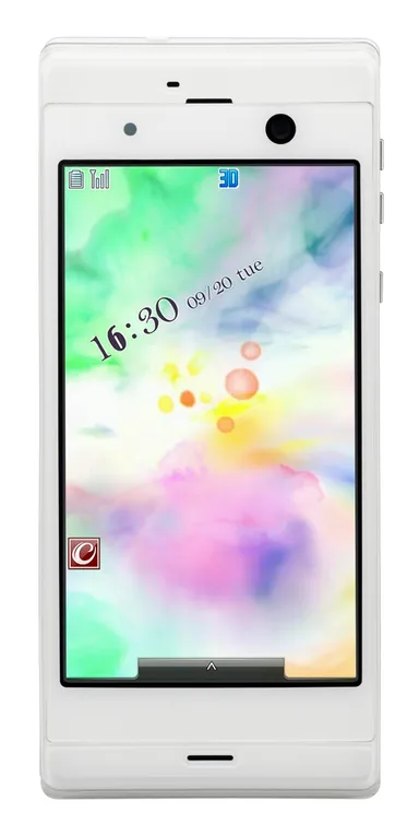 docomo PRIME series F-09C　WHITE