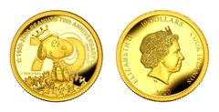 ピーナッツ70周年を記念した、純金コインペンダントが誕生 