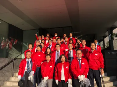 渋谷周辺のゴミ拾い