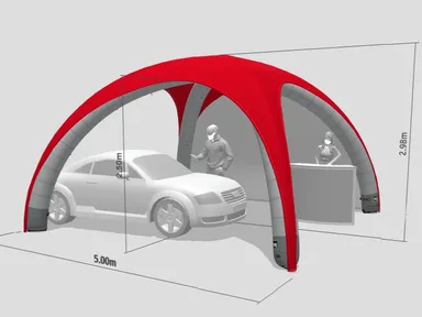 X GLOO TENTS - 多用途で頑丈なエアフレームテント(2)