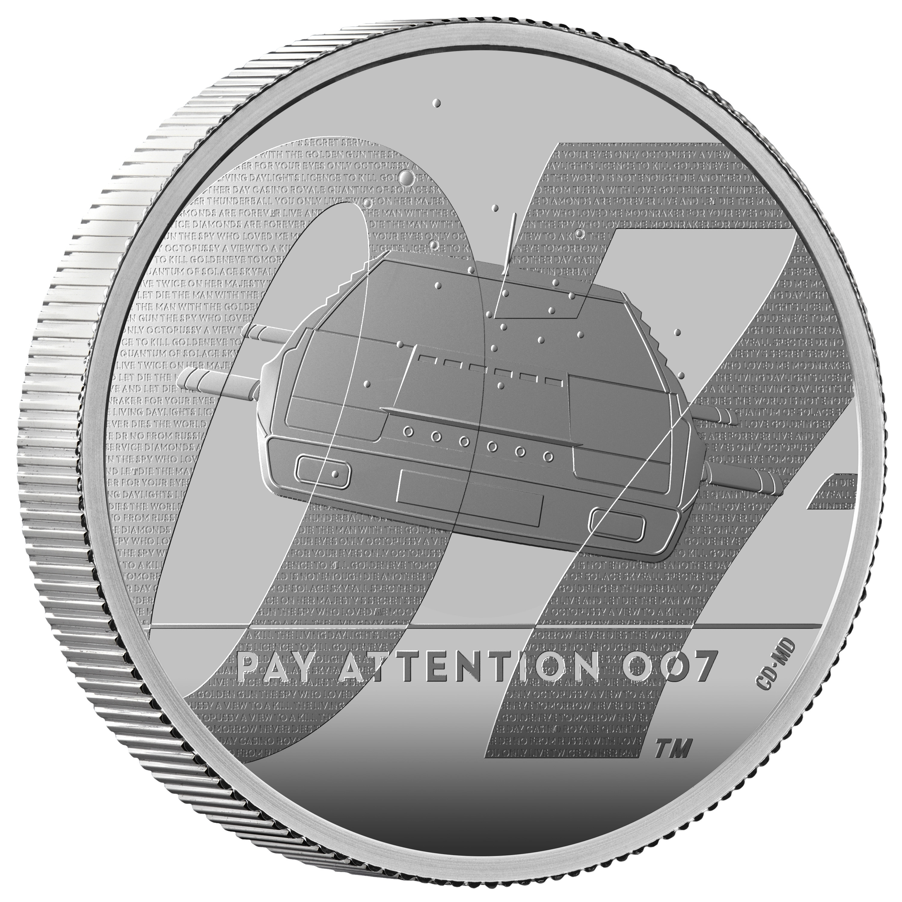発行数が 世界限定1枚 の7キロ金貨も発行 007 ジェームズ ボンド 公式記念コイン が登場 泰星コイン株式会社のプレスリリース