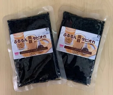 ぷるるん蒟蒻タピオカ plusこんにゃくセラミド