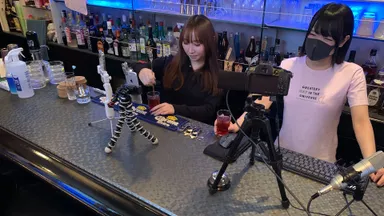 無客営業の様子3