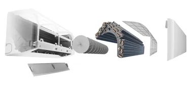 ルームエアコン「Sシリーズ」展開図