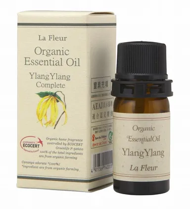 オーガニックエッセンシャルオイル　イランイラン・コンプリート　Mサイズ