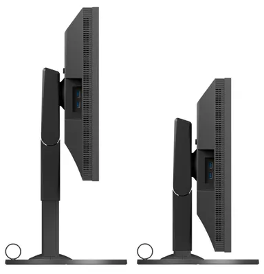 広いスタンド昇降幅155mm