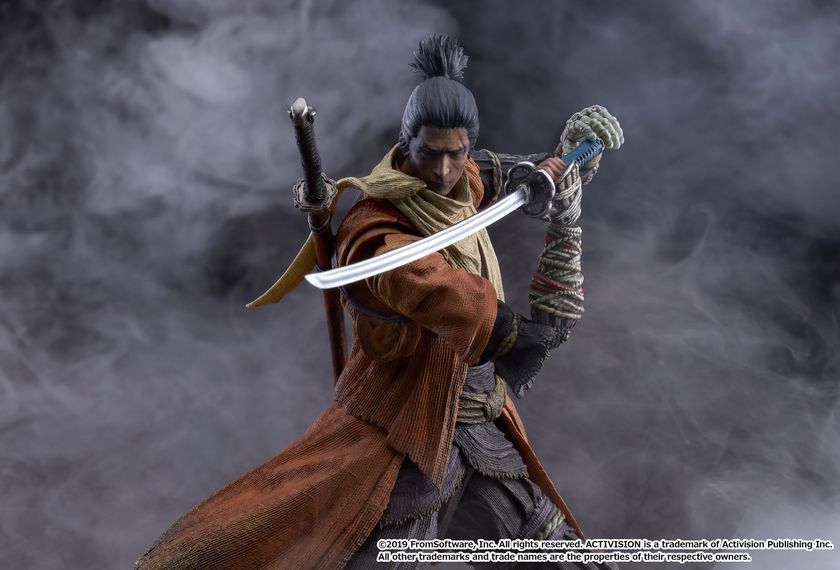 SEKIRO: SHADOWS DIE TWICE』より、隻腕の忍「隻狼」がfigma化！｜株式