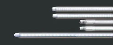 写真上からLS1200-C1シリーズ、LS1200-U2シリーズ、LS600EX-C1シリーズ、LS600EX-U1シリーズ、LS2400シリーズ（すべて昼白色）。