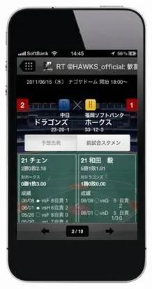 アプリならではの表現で詳細レポート！