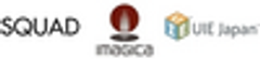 株式会社IMAGICA TV、株式会社スクワッド、株式会社UIEジャパンのロゴ