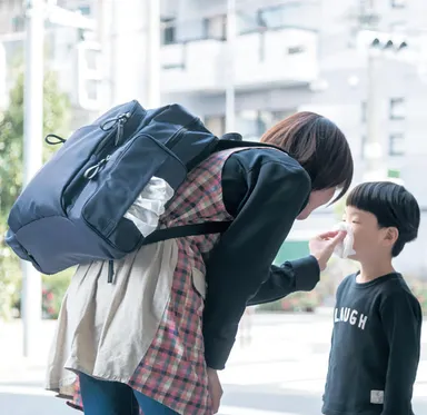 お散歩リュック 特長1