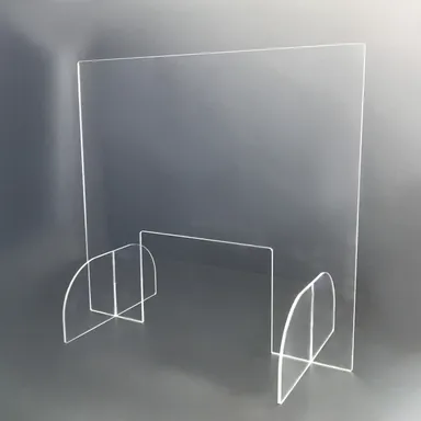 【P_1800022】アクリル透明 受付カウンター