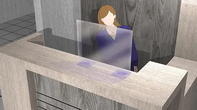 受付利用イメージ