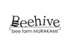 村上養蜂　ビーハイブのロゴ