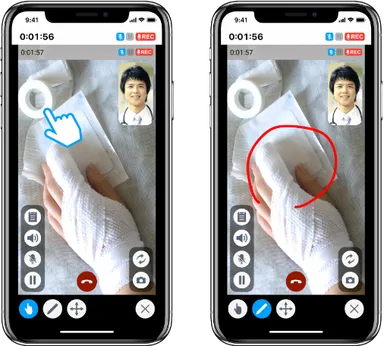 指示(赤ペン/指差し)