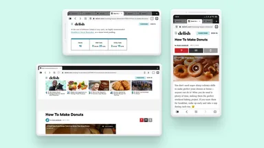 Mobile - 複数の表示モード