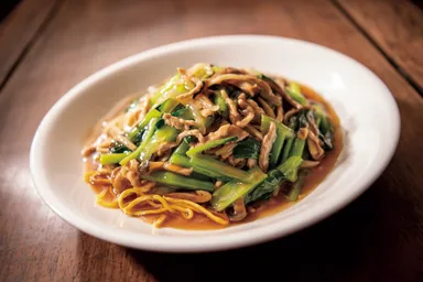 細切り牛肉焼きそば