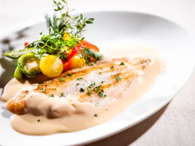 本日の白身魚のソテー