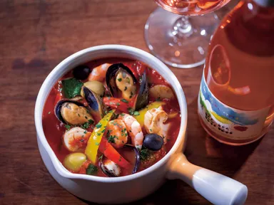 魚介類のラタトゥイユ