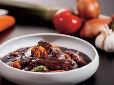 柔らか煮込みハンバーグ