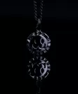 #black necklace-シャープブラックネックレス-