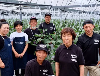 水なす農家「三浦農園」