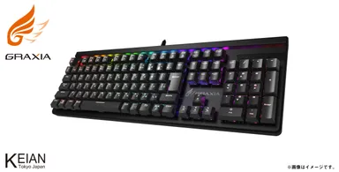 ゲーミングキーボード「GX-KB01K-BRGB」