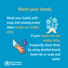 WHOによる手洗い推奨