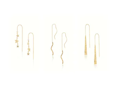 ロングチェーンピアス