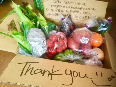 メッセージ付きでお届けしてくれる農家もたくさん