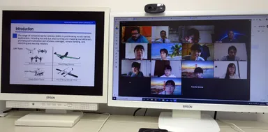 サウジアラビアからポスドク研究員が研究プレゼンテーションを実施(サウジアラビア7:30am,日本1:30pm)