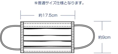 不織布立体マスクサイズ