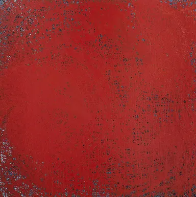 婁正綱　無題 Untitled　acrylic on canvas　130cm×130cm　2019　(C) LZG studio