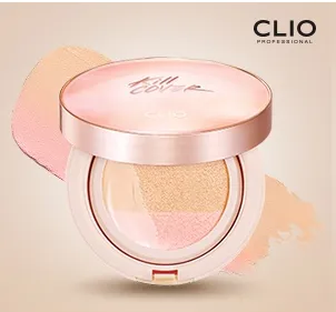 クリオ キルカバークッションファンデーション ピンク グロウ クリーム クッション ジンジャー