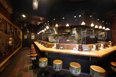 麺屋武蔵本店店内