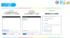 英・中・韓など、多言語対応が必要な患者を支える医療従事者向けにドキュメント翻訳システムRian(リアン)無償提供開始