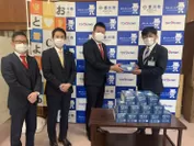 豊川市へマスク1万枚を寄付