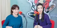 高島礼子さん　FM88.5MHｚ『銀座ロイヤルサロン』出演