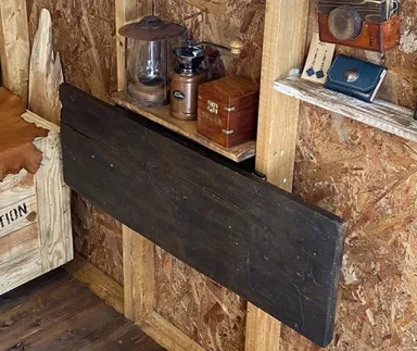 TANNER タッチポン＆2x4材で製作した折りたたみ作業台