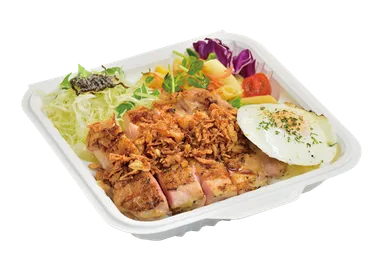 炭火焼チキンステーキ弁当(￥600税込)