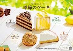 【コメダ珈琲店】 ＼テイクアウトできます／“夏の新作ケーキ”を5月13日(水)より季節限定で販売開始　～爽やかな味わいのチーズタルト“サマーチーズ”など4種登場～