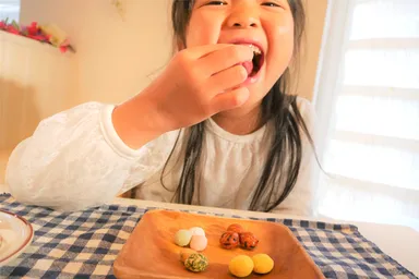 お子様にも安心、野菜で味付け