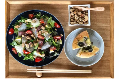 ふりかけるとお料理が変身