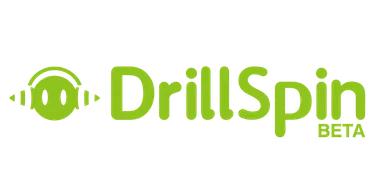 『DrillSpin』ロゴ