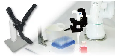 K3ハンドによる分注作業