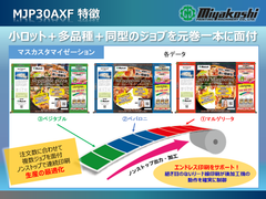 ミヤコシ　軟包装印刷にデジタル革命をもたらす水性顔料インクジェット機「MJP30AXF」の発売を開始