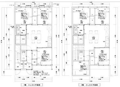 平面図(住戸 3LDK)