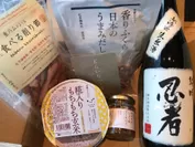 発酵食品と日本酒セットの例